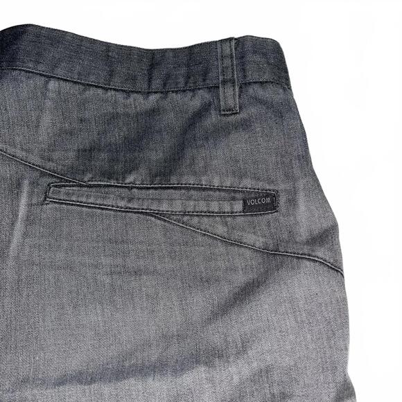Volcom Size 40 Men’s Frickin Modern Chino Skate Shorts. Perfectly Faded Gray - Picture 5 of 8